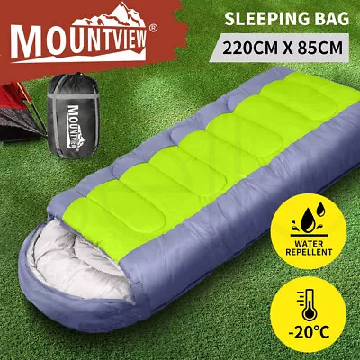 Mountview Sleeping Bag Outdoor Camping Single Bags Hiking Thermal Winter -20℃ • $44.99