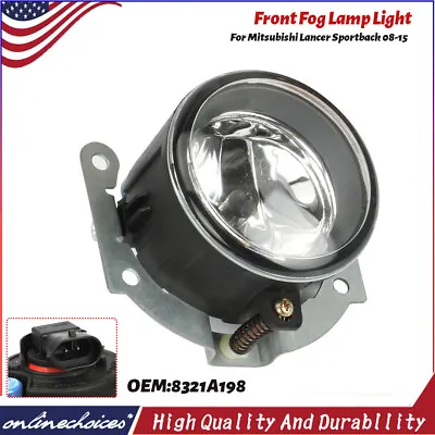 8321A198 L=R Front Fog Lamp Light For Mitsubishi Lancer Sportback 08-15 • $34.99