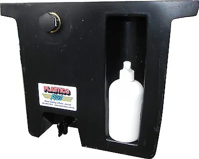 $170 • Buy Vehicle Water Tank With Soap Dispenser (18L) Under Tray Ute Tank Slimline BLACK