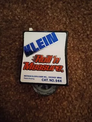 Vintage Roll'n Measure TapeLess Measuring Meter M. Klein & Sons Hard To Find B • $24.99