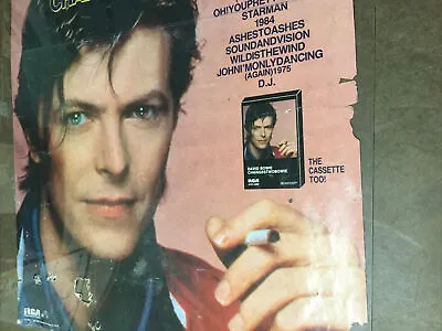 David Bowie Changes Two Rare Vintage Promo Poster From 1981  22  X 22” • $11.27