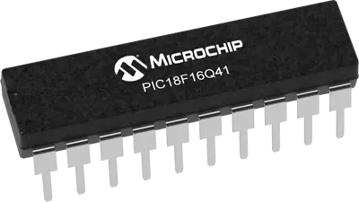 1x PIC18F16Q41-I/P Microchip High-Performance Microcontroller 64MHz 64kB EEPROM • £8.99