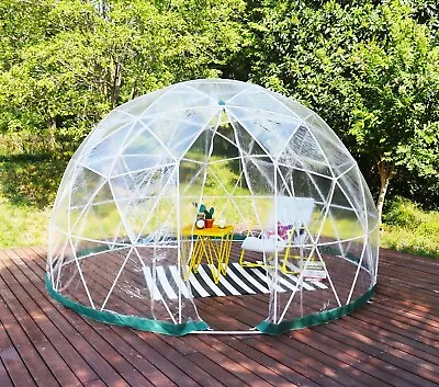 Bubble House Dome Tent Garden Igloo 12FT Clear Geodesic Backyard Igloo Tent PVC • £649.99
