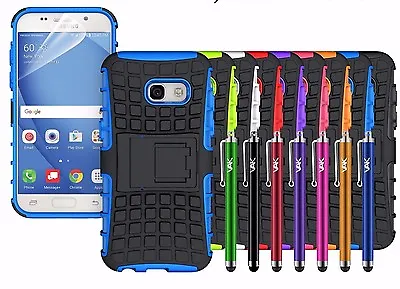 For Samsung Galaxy A3 A5 J3 J5 2017 Case Shockproof Armor Hybrid Phone Cover • £5.95