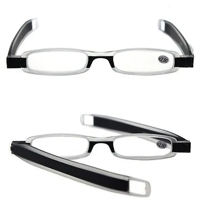 Small Mini Folding Reading Glasses Reader Spectacles +1.0 1.50 2.0 2.50 3.0 3.5 • $3.49