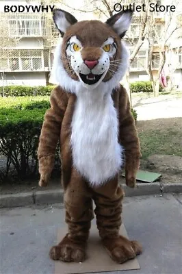 Fursuit Wild Cat Animal Furry Mascot Costume Suit Cosplay Party Dress Outfit • $516.10