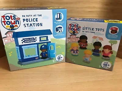 Chad Valley Tots Town Police Station And Little Tots Playsets • £9.99