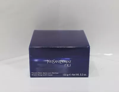 Yves Saint Laurent NU BLACK SOAP WITH CASE 150G *NEW • £39.99