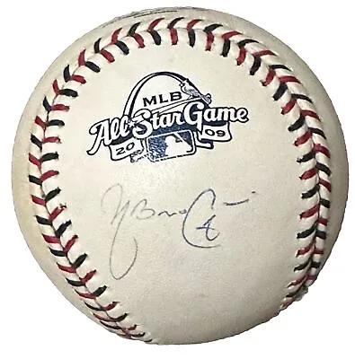 Yadier Molina Signed 2009 All Star Game Baseball STEINER CERTIFIED Full Sig L@@K • $349.99