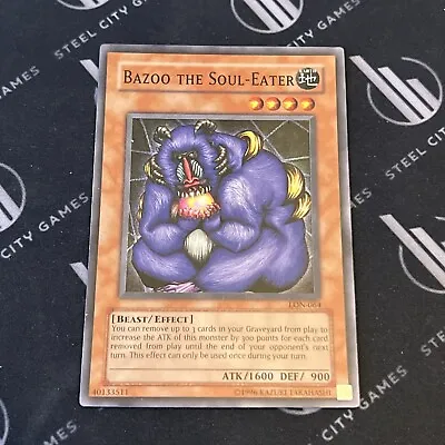£3.95 • Buy Yugioh LON-064 Bazoo The Soul - Eater Super Rare Holo