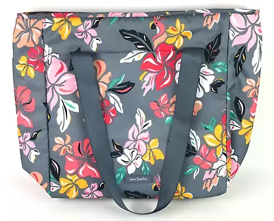 Vera Bradley Coastal Paradise Large Soft Hand Bag Cooler Beach Cruise Lunch Tote • $35.99