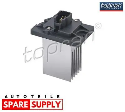 Resistance Interior Fan For Hyundai Kia Topran 821 199 • £20.26