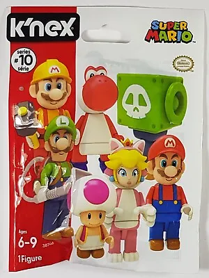 Super Mario K'NEX Series 10 Mystery Blind Bag Figure Nintendo Free Shipping  • $5.78