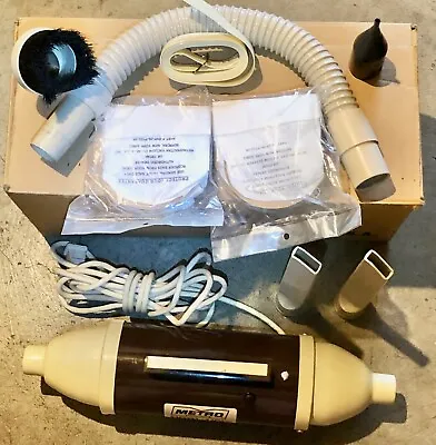 Vtg Metro Data-Vac VM 796 Office Computer Vacuum W/ Accessories - Made In USA • $39.99