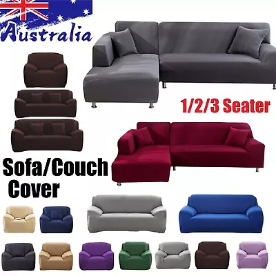 Sofa Covers 1 2 3 Seater Lounge Protectors Slipcover Sofa Couch Cover Protector • $31.99