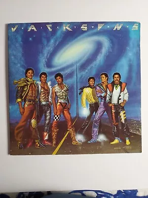 The Jacksons Victory LP Album Pit 1984 Used Jackson 5 Michael Epic Records Vinyl • $10