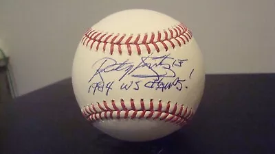 Rusty Kuntz Autographed Official Major League Baseball Signed Detroit Wsc Jsa • $129.95