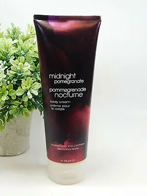 Bath & Body Works Midnight Pomegranate Body Cream 8 Oz IMPERFECT/ FLAWED • $31.98