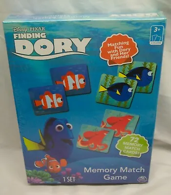 Walt Disney Pixar FINDING DORY NEMO Memory Match Game BRAND NEW • $15