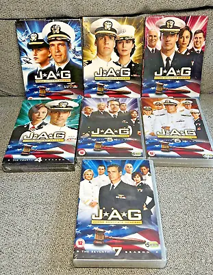 JAG Judge Advocate Seasons Series 1 2 3 4 5 6 7 LOT 1-7 Military Navy Drama DVDs • £39.99