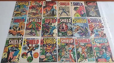 NICK FURY AGENT OF SHIELD #1-18 COMIC FULL RUN LOT Jim Steranko Stan Lee NM • $261