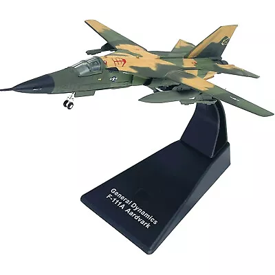 1/144 US F-111 Aardvark Fighter Bomber Aircraft Model Military Plane Display A • $29.97