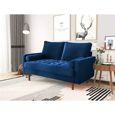 2 Seater Sofa Lounge Couch Velvet Fabric 4 Colors • $298.48