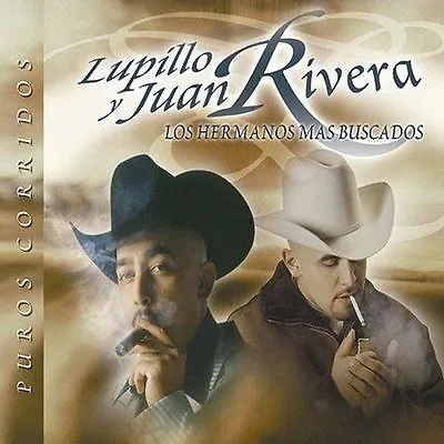 Los Hermanos Mas Buscados By Lupillo Rivera (CD Apr-2002 Sony Discos Inc.) • $4.80