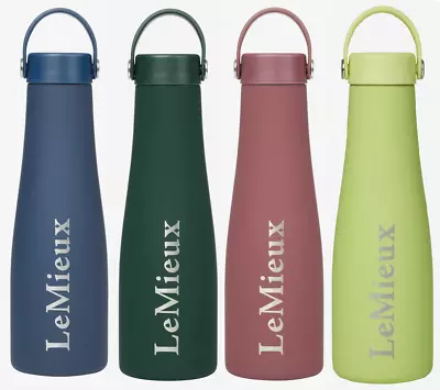 LeMieux Thermos Insulated Logo Hot & Cold Steel Drinks Bottle Winter 23 Colours • £19.95