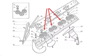 Code 26141 Idler Gear 35 Tooth Fits Gribaldi Salvia Super Rotor Disc Mower • $285.20