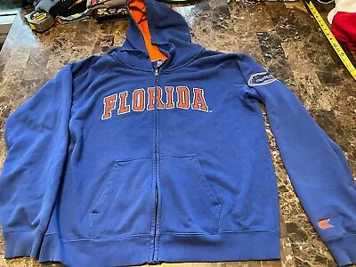 Colosseum Full Zip Hoodie Jacket University Of Florida Gators Blue XL NR • $5