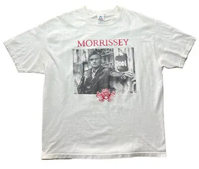 Vintage Morrissey Tour T-Shirt Men’s XL White  • $150