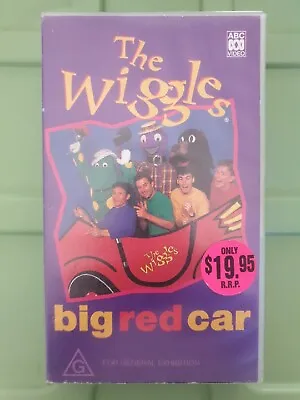 The Wiggles Big Red Car Vhs Abc 1995 Watched Works Great. • $13