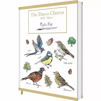 CAROUSEL CALENDARS Madeleine Floyd The Dawn Chorus Deluxe Diary 2024 • £9.51