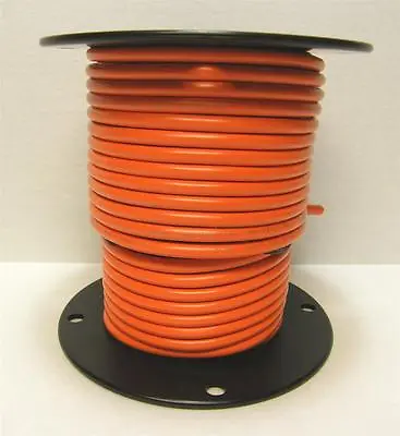 8 AWG Kalas Tinned Primary Wire Marine 25 To 100 Foot Lengths Orange • $14.02