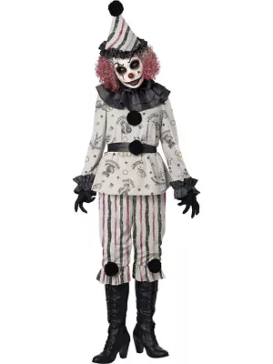 Wicked Nasty Vintage Circus Clown Women's Costume • $55.98