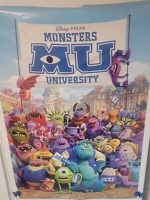 Monsters University Movie Wall Poster Disney Pixar • $4.99