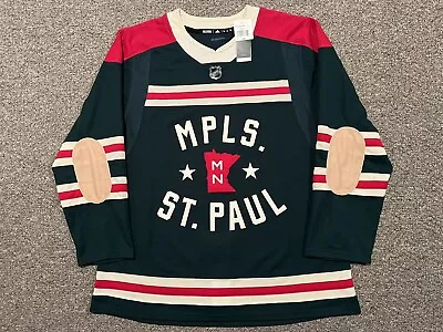 Minnesota Wild - 2022 Blank Adidas Aeroready Winter Classic Jersey 54 (XL) NWT • $315