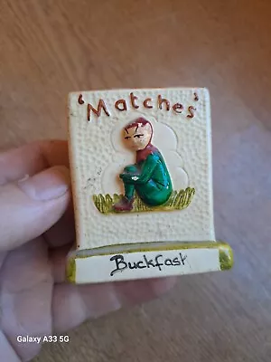 Buckfast Matches Pottery Advertising Match Box Holder  • £6.50