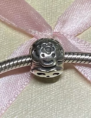 Genuine Pandora Raised  Flower Charm 790186 • £12