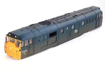 Hornby 00 Later Style Class 31 Body Shell Br Blue & Weathered Spares Or Repair • £12.50