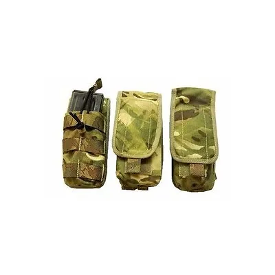 MTP Molle Amunition Pouch Multicam SA80 Magazine Pouches For Webbing ~ Issue Kit • £6.99