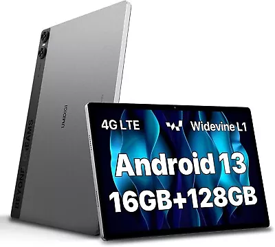 UMIDIGI A13 Tab 10.5  FHD Wi-Fi + Cellular 8GB RAM 128GB  (Space Gray) • $150