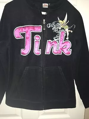 Vintage Disney Tinkerbell Fleece Jacket Women's Size Small • $6