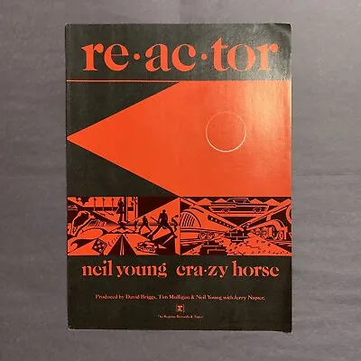$12.50 • Buy Neil Young 'Reactor' Original 1982 8 X11  Poster Type Advert, Promo Ad