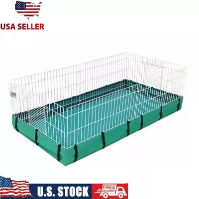 Guinea Habitat Pig Homes Rabbit Cage Indoor Small Animal Pets Durable Removable • $62.99