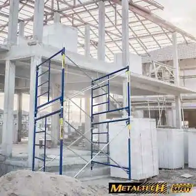 MetalTech Safertstack 5 Ft. X 5 Ft. Steel Mason Scaffolding Frame 4-Pack • $476.80