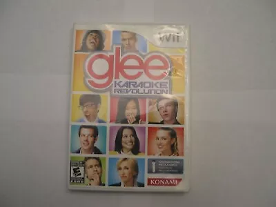 Wii Karaoke Logitech Microphone With Glee Karaoke Revolution Disc • $9.50