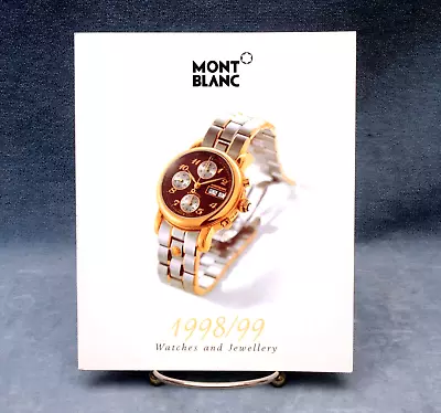 Mont Blanc 1998-99 Watches And Jewelry Catalogue • $20