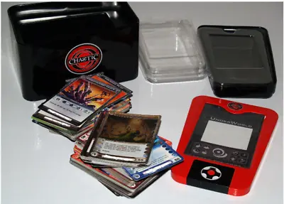 Chaotic TCG Tin Box With 155+ Trading Cards Mixed Lot • $84.56